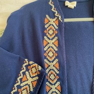 Blue Cardigan